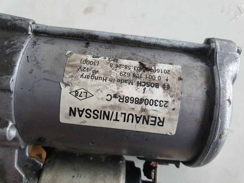 Recambio de motor arranque para renault clio iv expression referencia OEM IAM 233004868R  
							