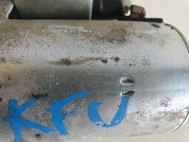 Recambio de motor arranque para peugeot 206 berlina 1.4 referencia OEM IAM 9647982880  
							