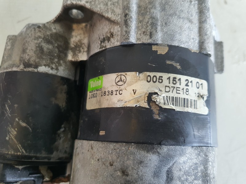 Recambio de motor arranque para mercedes-benz clase a (w168) 1.7 cdi diesel cat referencia OEM IAM 0051512101  