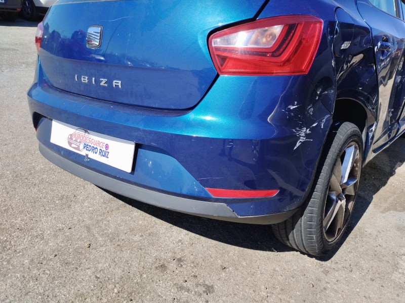 Recambio de paragolpes trasero para seat ibiza (6j5) 1.2 tsi referencia OEM IAM   
							
