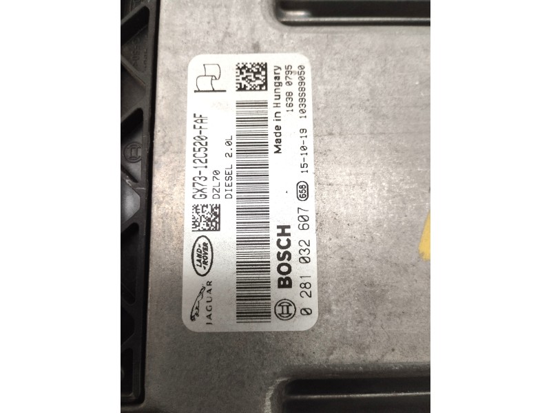 Recambio de centralita motor uce para jaguar xe 2.0 diesel cat referencia OEM IAM GX7312C520FAF  
							