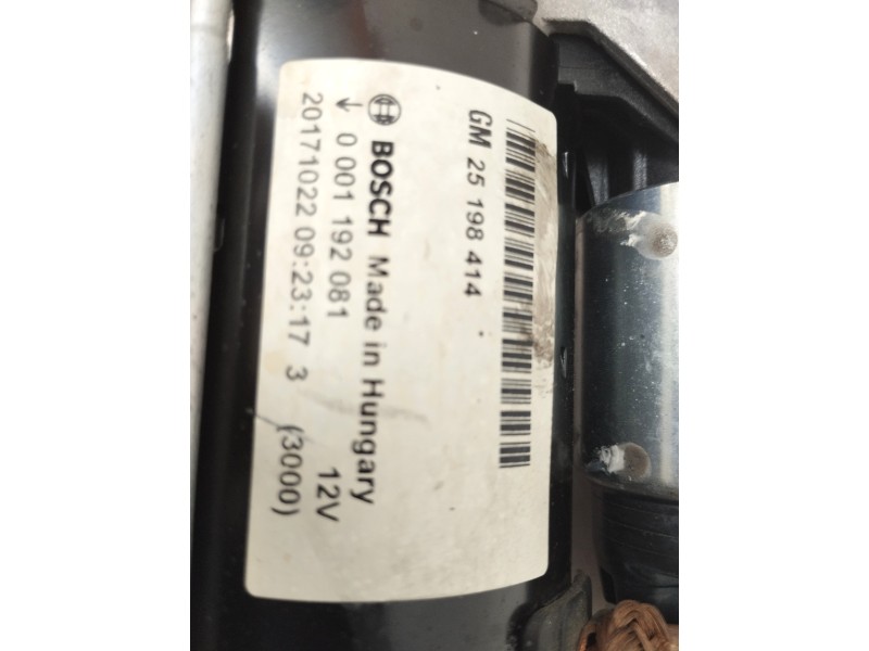 Recambio de motor arranque para opel corsa e selective referencia OEM IAM 25198414  
							