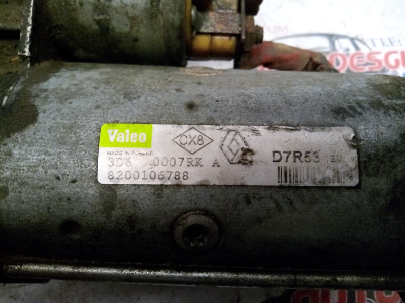 Recambio de motor arranque para nissan interstar (x70) 2.2 dci diesel cat referencia OEM IAM 8200106788  
							
