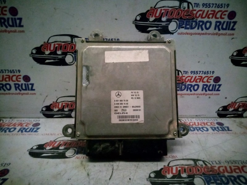 Recambio de centralita motor uce para mercedes-benz clase c (w204) lim. 2.1 cdi cat referencia OEM IAM A6519007500  