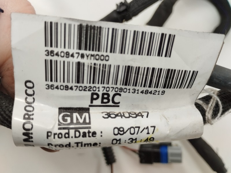 Recambio de no identificado para opel crossland x 1.2 referencia OEM IAM GM3640947  