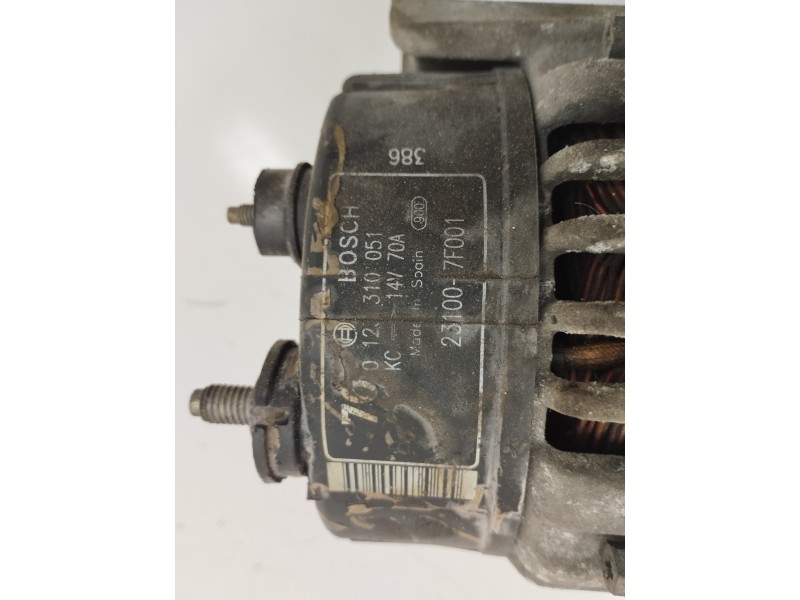 Recambio de alternador para nissan terrano/terrano.ii (r20) 2.7 turbodiesel referencia OEM IAM 231007F001  
							