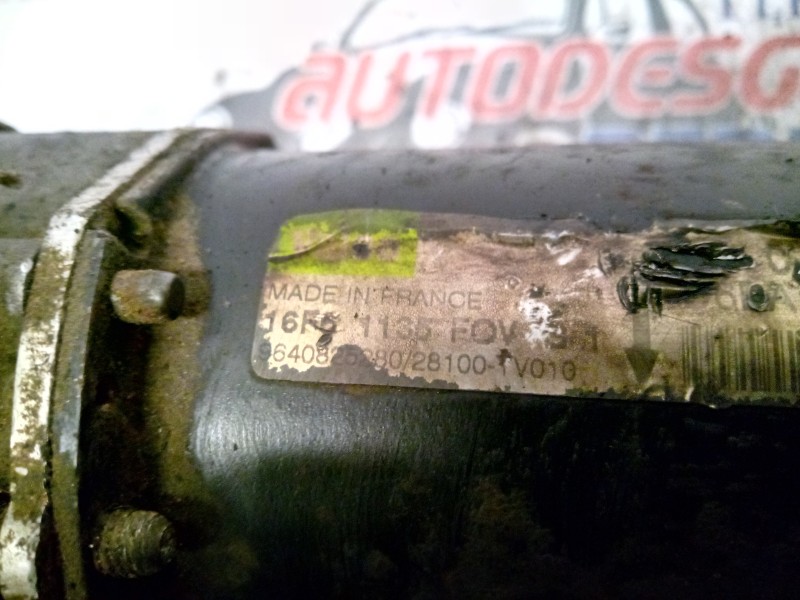 Recambio de motor arranque para citroën c3 1.4 hdi referencia OEM IAM 9640825280  
							
