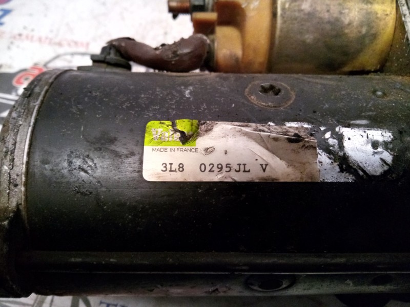 Recambio de motor arranque para peugeot 206 berlina 1.9 diesel referencia OEM IAM   
							