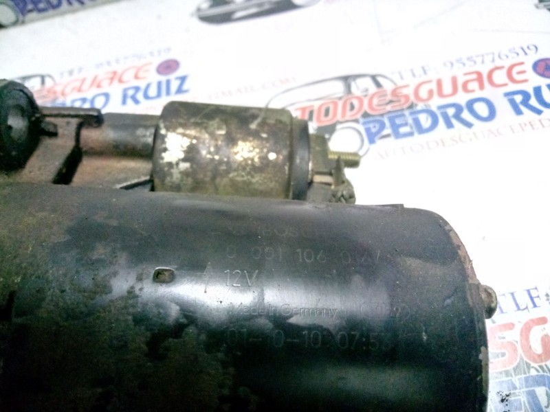 Recambio de motor arranque para mg serie 45 (rt) 1.6 16v cat referencia OEM IAM 0001106016  
							