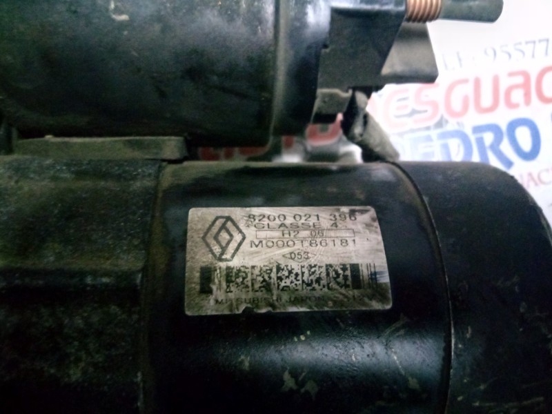 Recambio de motor arranque para nissan almera (n16/e) 1.5 dci turbodiesel cat referencia OEM IAM 8200021396  
							