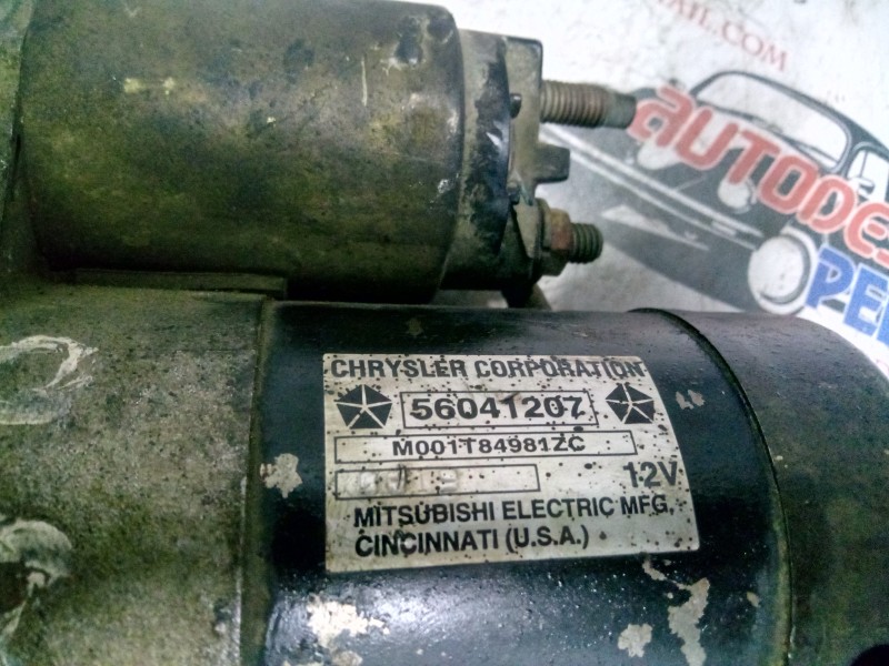 Recambio de motor arranque para jeep gr.cherokee (wj/wg) 4.7 v8 cat referencia OEM IAM 56041207  