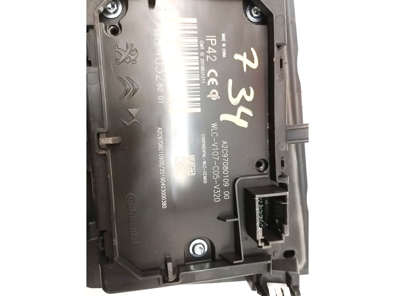 Recambio de modulo electronico para peugeot 3008 1.2 12v e-thp referencia OEM IAM 981340328001  
							