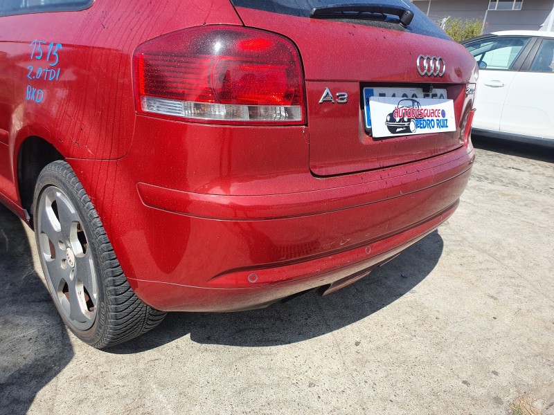 Recambio de paragolpes trasero para audi a3 (8p) 2.0 tdi referencia OEM IAM   
							