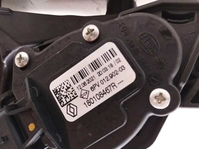 Recambio de pedal acelerador para dacia duster ii 1.5 blue dci diesel fap cat referencia OEM IAM 6PV01290203  