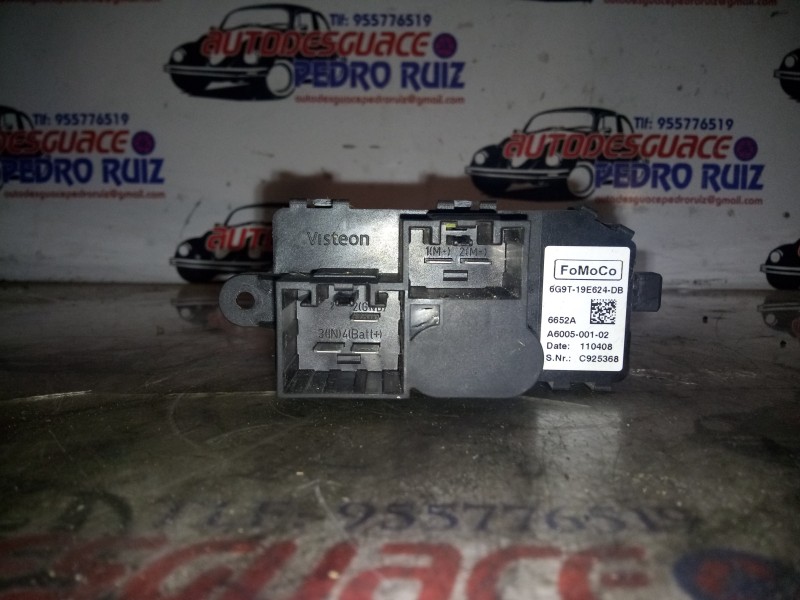 Recambio de resistencia calefaccion para ford focus berlina (cap) 1.6 tdci cat referencia OEM IAM 6G9T19E624DB  
							