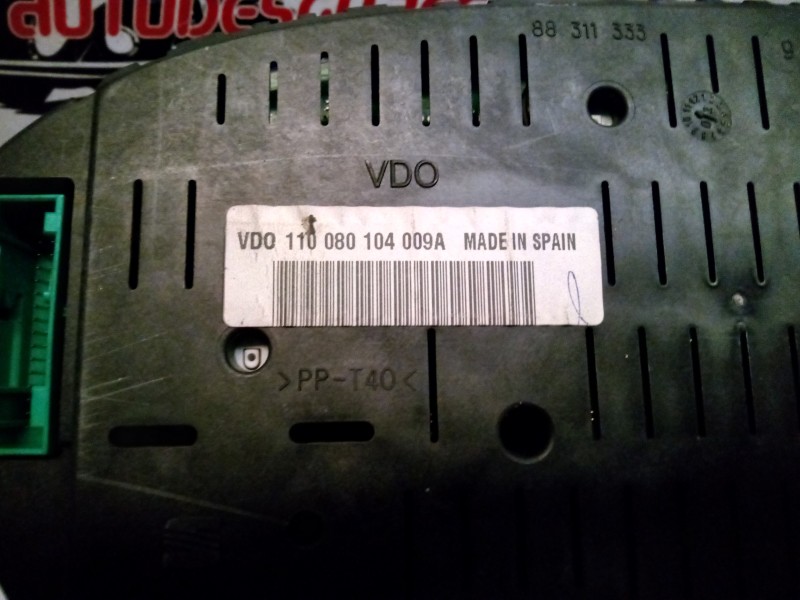 Recambio de cuadro instrumentos para seat ibiza (6l1) 1.4 16v referencia OEM IAM 110080104009A  
							
