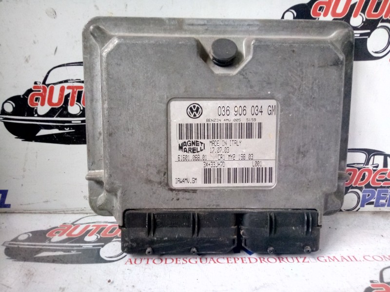 Recambio de centralita motor uce para seat ibiza (6l1) 1.4 16v referencia OEM IAM 036906034GM  
							