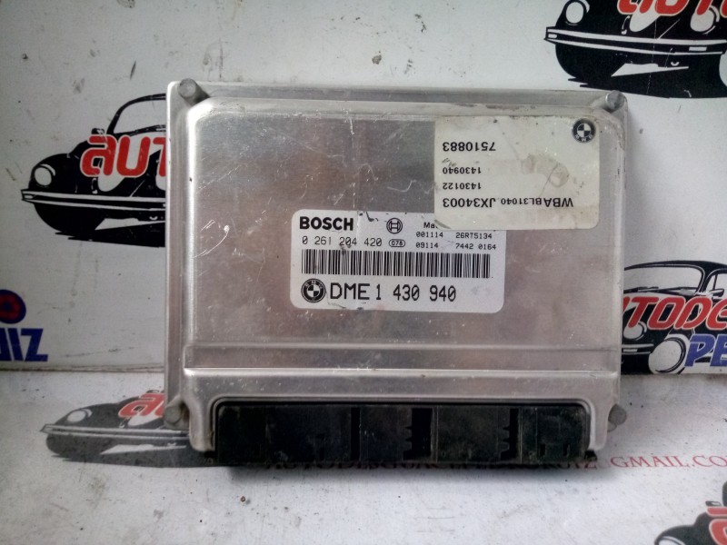 Recambio de centralita motor uce para bmw serie 3 berlina (e46) 1.8 16v referencia OEM IAM DME1430940   Recambio de centralita motor uce para bmw serie 3 berlina (e46) 1.8 16v referencia OEM IAM DME1430940