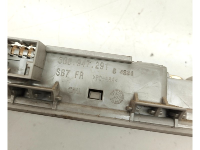 Recambio de luz interior para volkswagen golf vii lim. 2.0 tdi referencia OEM IAM 5G0947291  