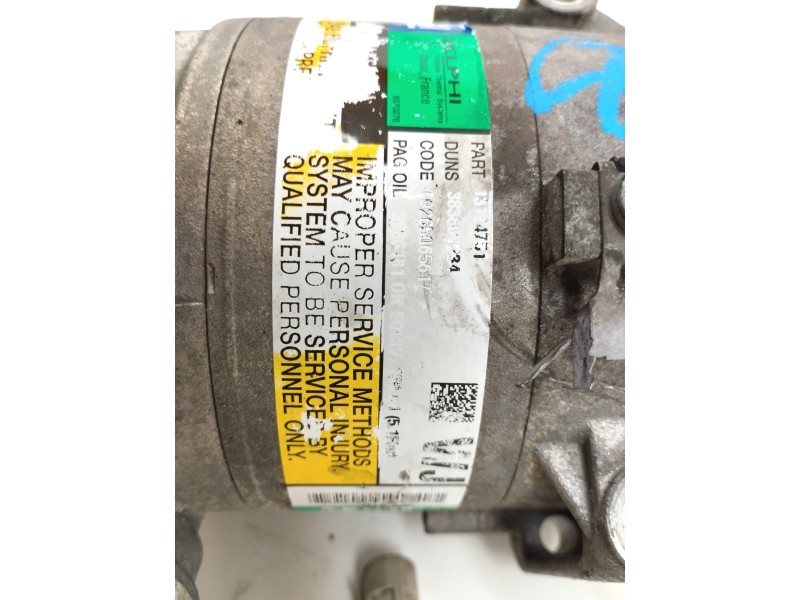 Recambio de compresor aire acondicionado para opel astra gtc 1.7 16v cdti referencia OEM IAM 13124751  
							