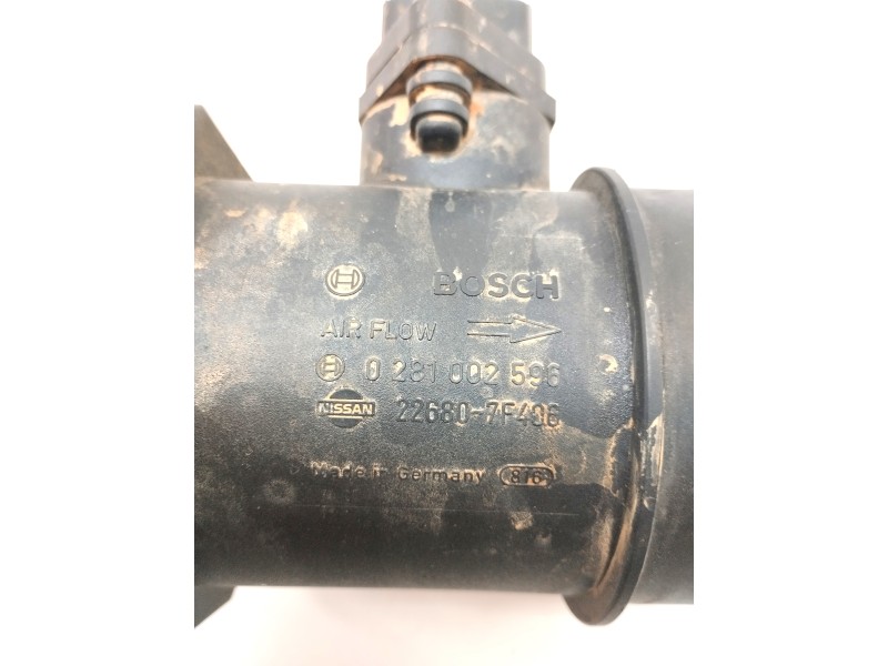 Recambio de caudalimetro para nissan terrano/terrano.ii (r20) 2.7 turbodiesel referencia OEM IAM 0281002596  