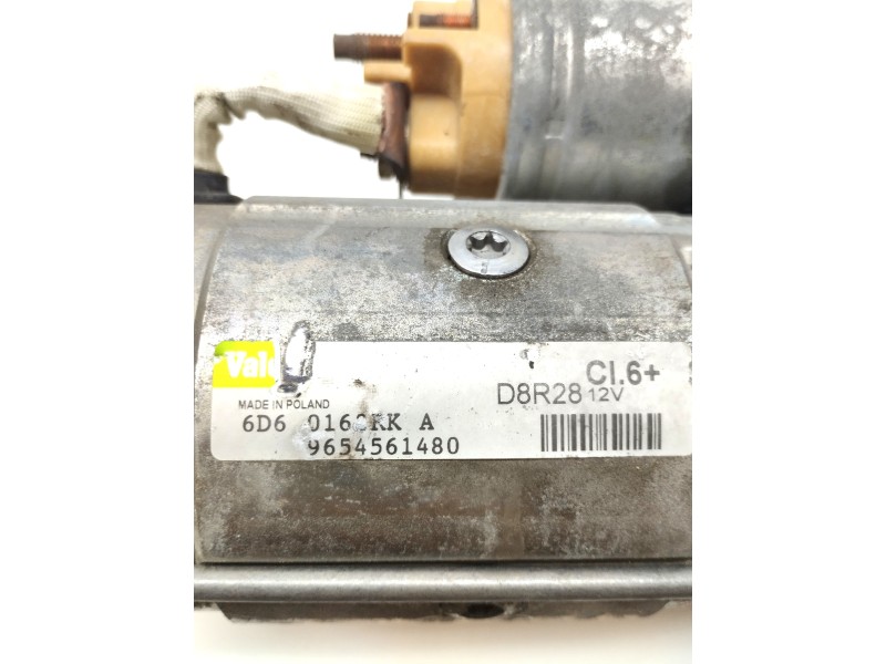 Recambio de motor arranque para peugeot 407 sw 2.0 16v hdi fap cat (rhr / dw10bted4) referencia OEM IAM 9654561480  
							