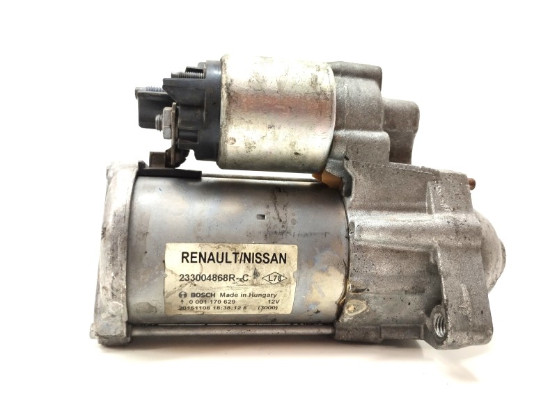 Recambio de motor arranque para renault kangoo 1.5 dci diesel fap referencia OEM IAM 233004868RC  
