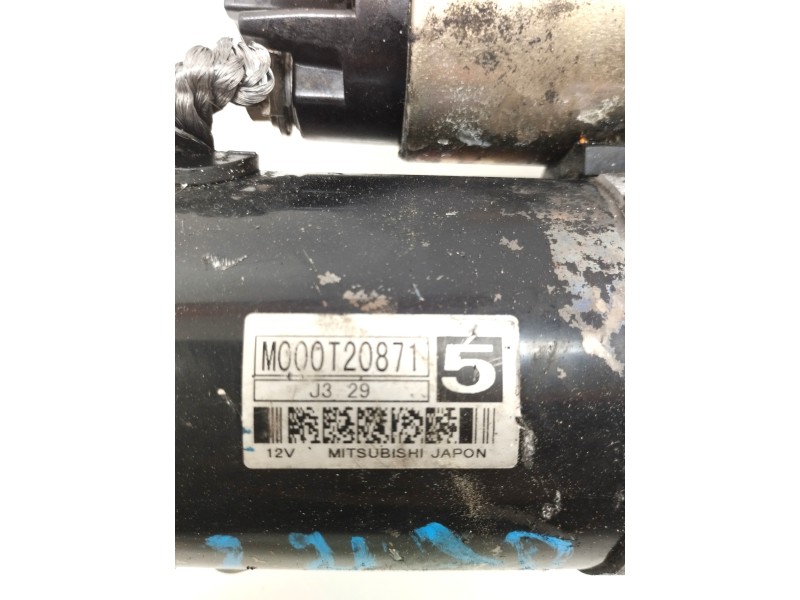 Recambio de motor arranque para peugeot 807 2.0 hdi fap cat referencia OEM IAM M000T20871  
							