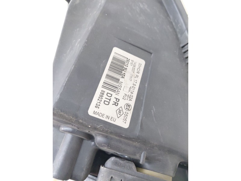 Recambio de faro derecho para nissan note (e11, ne11) 1.5 dci referencia OEM IAM 260109U10A 89902136 
							