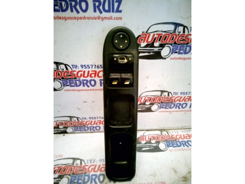 Recambio de mando elevalunas delantero izquierdo para peugeot 307 (s1) referencia OEM IAM    Recambio de mando elevalunas delantero izquierdo para peugeot 307 (s1) referencia OEM IAM