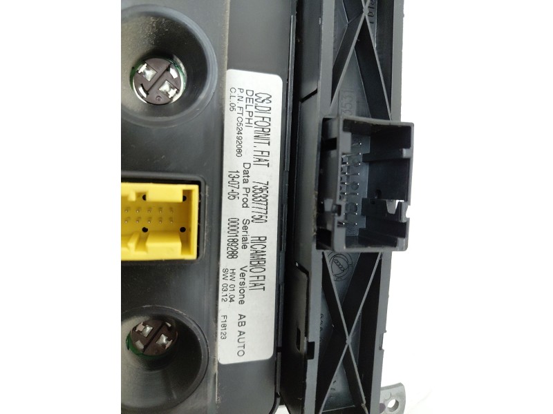 Recambio de mando calefaccion / aire acondicionado para alfa romeo 147 (937_) 1.6 16v t.spark eco (937.axa1a, 937.bxa1a) referen
							