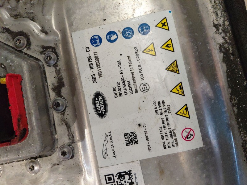 Recambio de bateria para jaguar i-pace (x590) ev400 awd referencia OEM IAM J9D310B759CD  