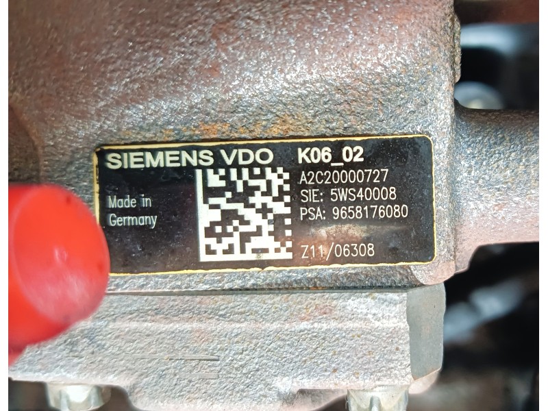 Recambio de motor completo para ford fiesta (cbk) 1.4 tdci cat referencia OEM IAM F6JB  
							