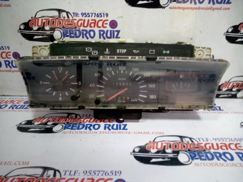 Recambio de cuadro instrumentos para peugeot 205 berlina 1.8 diesel referencia OEM IAM    Recambio de cuadro instrumentos para peugeot 205 berlina 1.8 diesel referencia OEM IAM