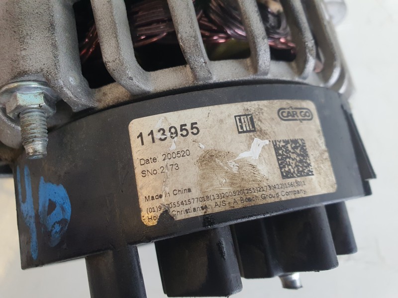Recambio de alternador para opel vectra c berlina 1.9 16v cdti cat (z 19 dth / lrd) referencia OEM IAM 113955  
							