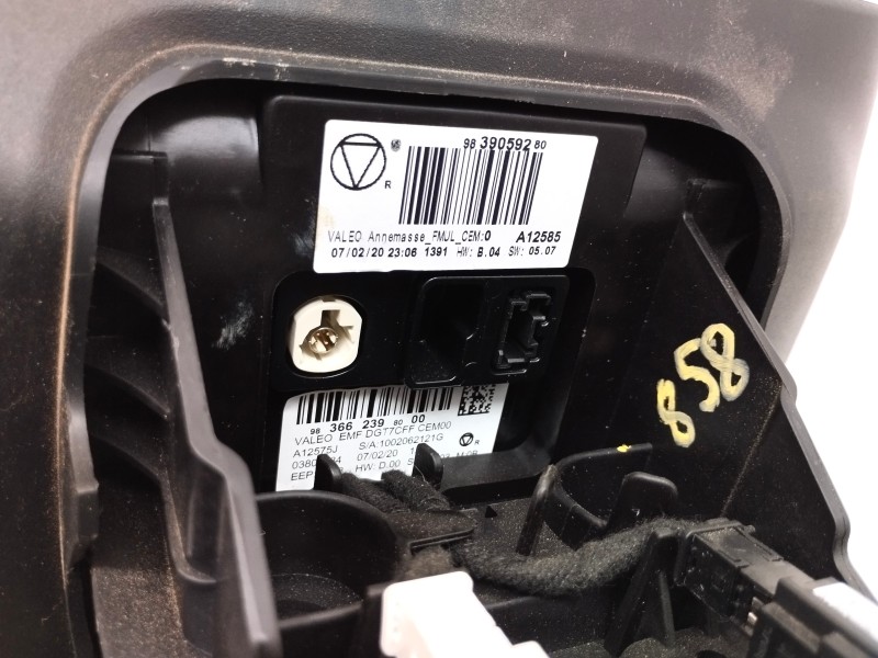 Recambio de pantalla multifuncion para citroën c4 cactus 1.2 12v e-thp / puretech referencia OEM IAM 9839059280  
							