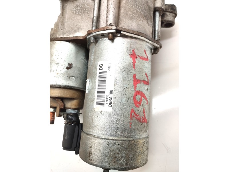 Recambio de motor arranque para citroën saxo 1.5 diesel referencia OEM IAM D6RA100  
							