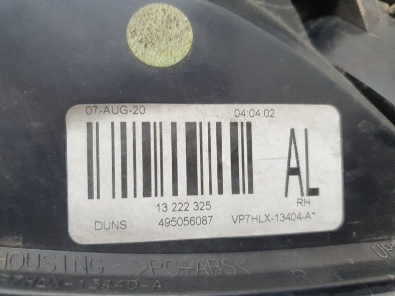 Recambio de piloto trasero derecho para opel astra h ber. 1.7 cdti 100 cv referencia OEM IAM 13222325  
							