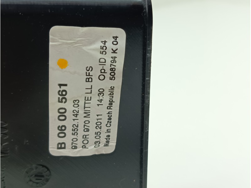 Recambio de rejilla aireadora para porsche panamera 4.8 v8 turbo cat referencia OEM IAM 97055214203  