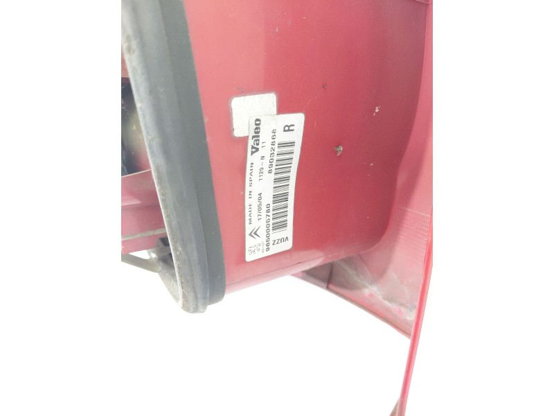 Recambio de piloto trasero derecho para citroën xsara picasso (n68) 2.0 hdi referencia OEM IAM 9650005780  
							