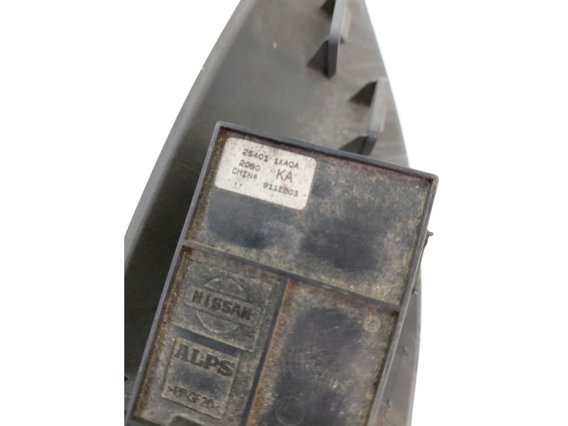 Recambio de mando elevalunas delantero izquierdo para nissan juke (f15) 1.5 turbodiesel cat referencia OEM IAM   