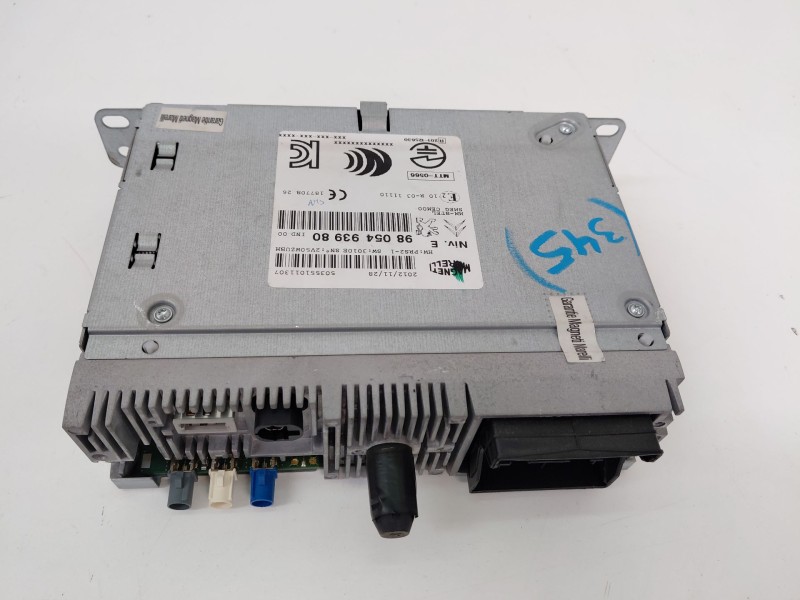 Recambio de sistema audio / radio cd para peugeot 208 1.6 16v hdi fap referencia OEM IAM 9805493980  
							