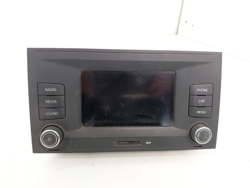 Recambio de pantalla multifuncion para seat ibiza (6p1) referencia OEM IAM 5F0035871  
							