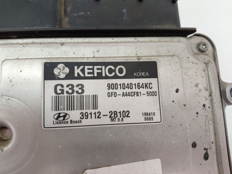 Recambio de centralita motor uce para hyundai i30 1.4 cat referencia OEM IAM 391122B102  
							