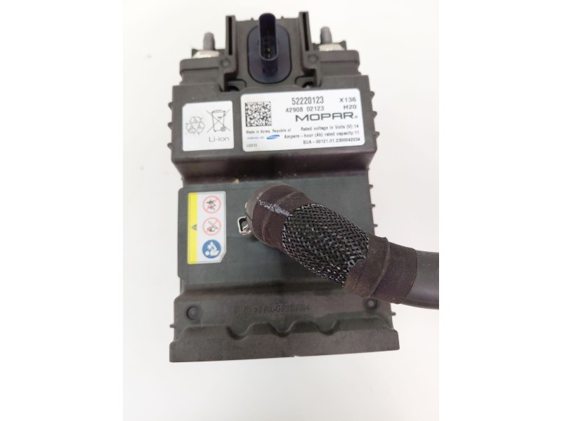 Recambio de bateria para fiat 500 312 referencia OEM IAM 52220123 4290802123 