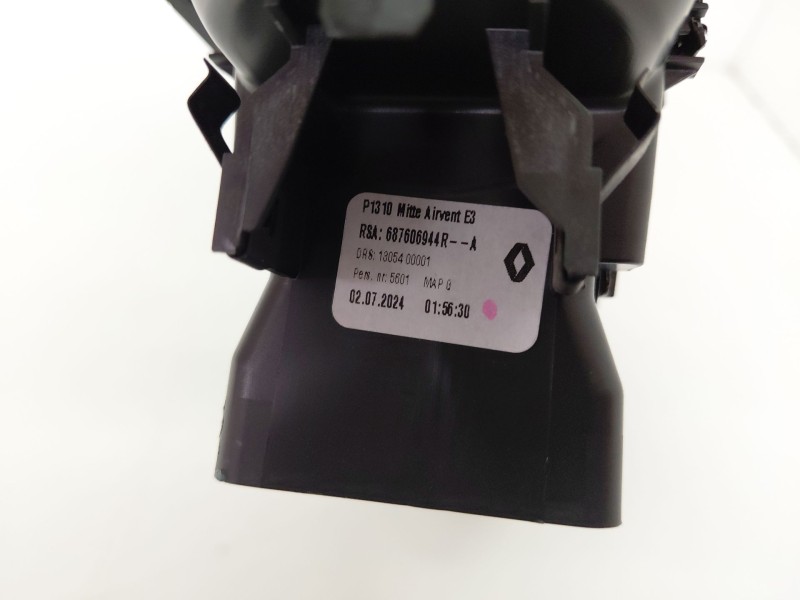 Recambio de rejilla aireadora para dacia duster (pym/pyn) duster referencia OEM IAM 687606944R  