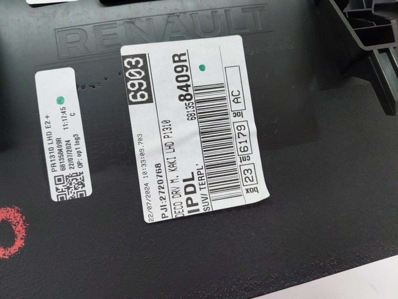 Recambio de no identificado para dacia duster (pym/pyn) duster referencia OEM IAM 681358409R  
							