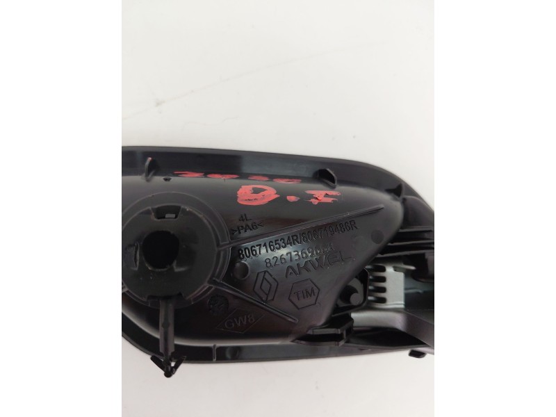 Recambio de maneta interior delantera izquierda para dacia duster (pym/pyn) duster referencia OEM IAM 806716534R  
							