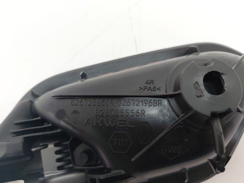 Recambio de maneta interior trasera derecha para dacia duster (pym/pyn) duster referencia OEM IAM 826723850R  
							