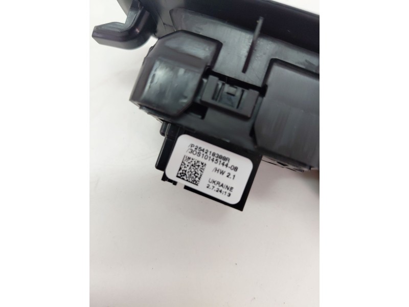 Recambio de mando elevalunas trasero izquierdo para dacia duster (pym/pyn) duster referencia OEM IAM 254218388R  
							
